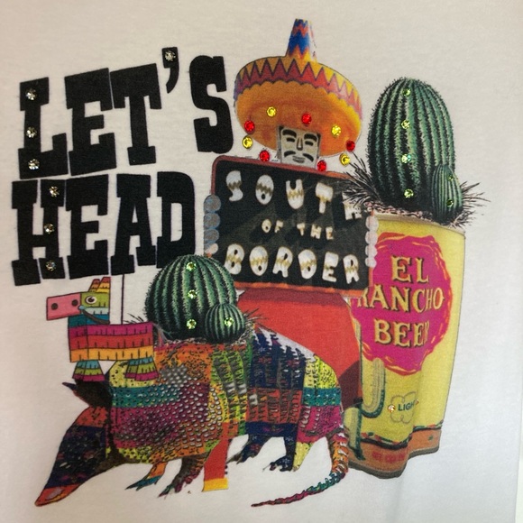 “South of the Border” Tee Sz S - Picture 6 of 6
